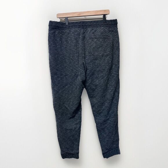 Banana Republic‎ Mens XL Gray Heathered Fleece Jogger Sweatpants Drawstring EUC - Picture 5 of 5